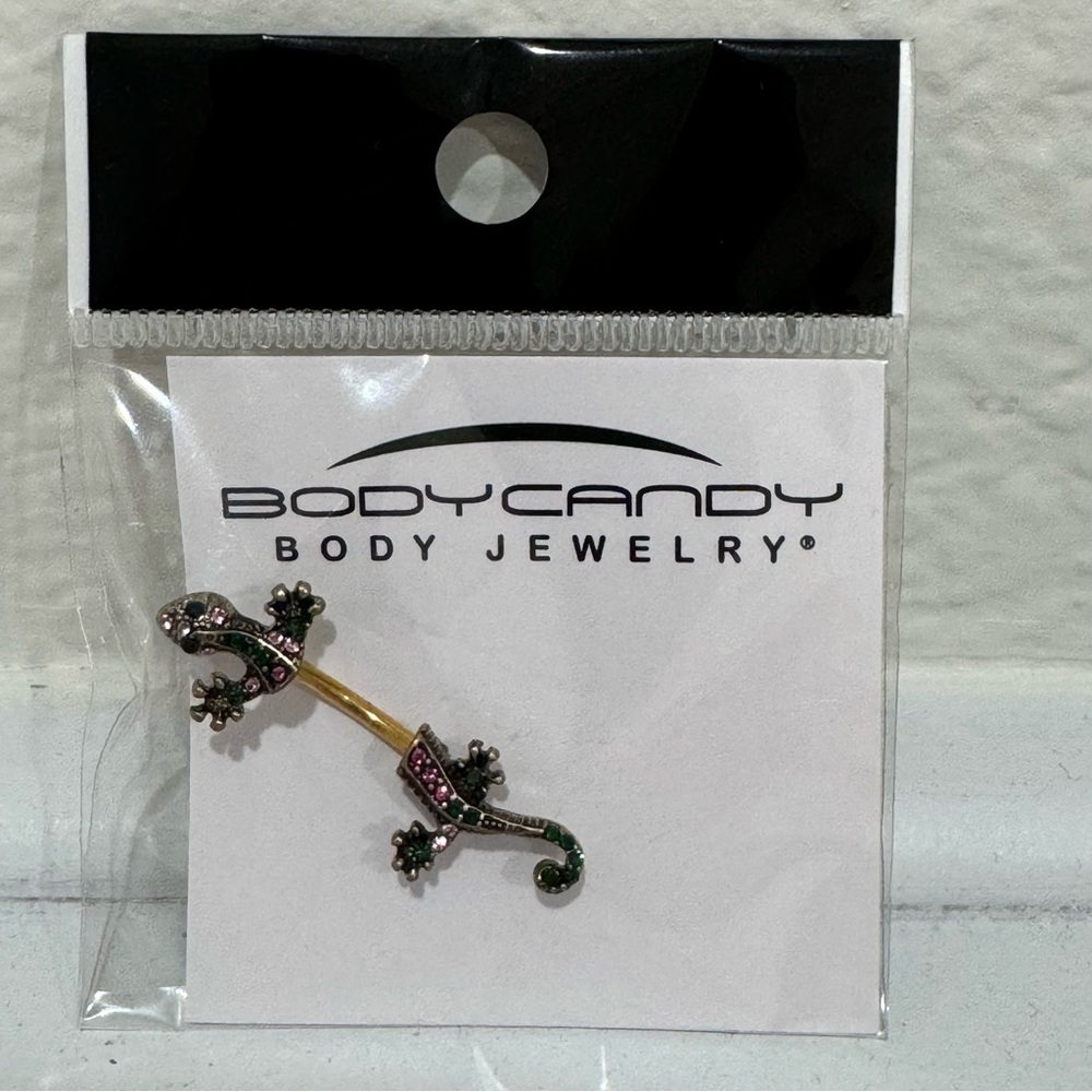 Gecko / Lizard Belly button ring